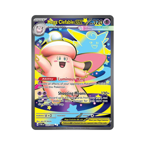 Mega Clefable ex - 103/088