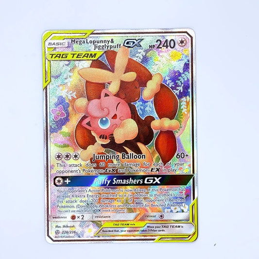 Mega Lopunny & Jigglypuff GX (Alternate Full Art)