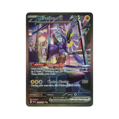 Miraidon ex - 244/198