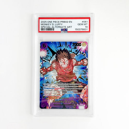 Monkey.D.Luffy - EB02-061 (SP) - Premium Booster -The Best- Vol. 2 PSA10