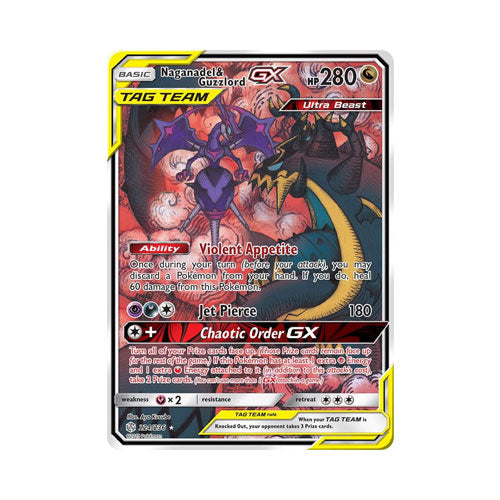 Naganadel & Guzzlord GX (Alternate Full Art)