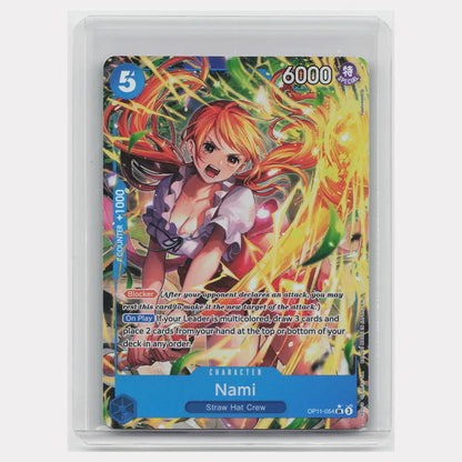Nami (054) (Alternate Art) - A Fist of Divine Speed (OP11)