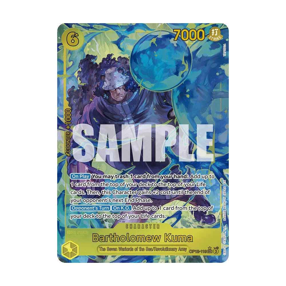 One Piece Bartholomew Kuma (Alternate Art)