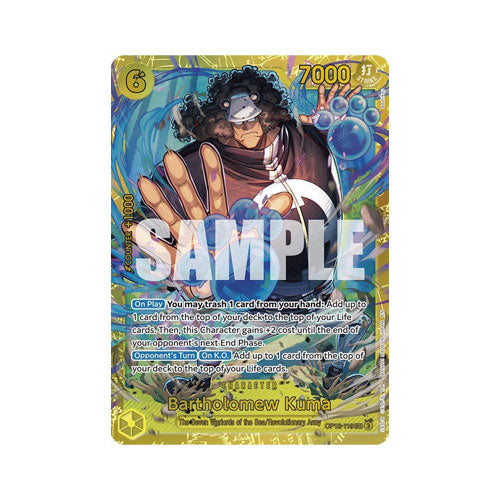 One Piece Bartholomew Kuma