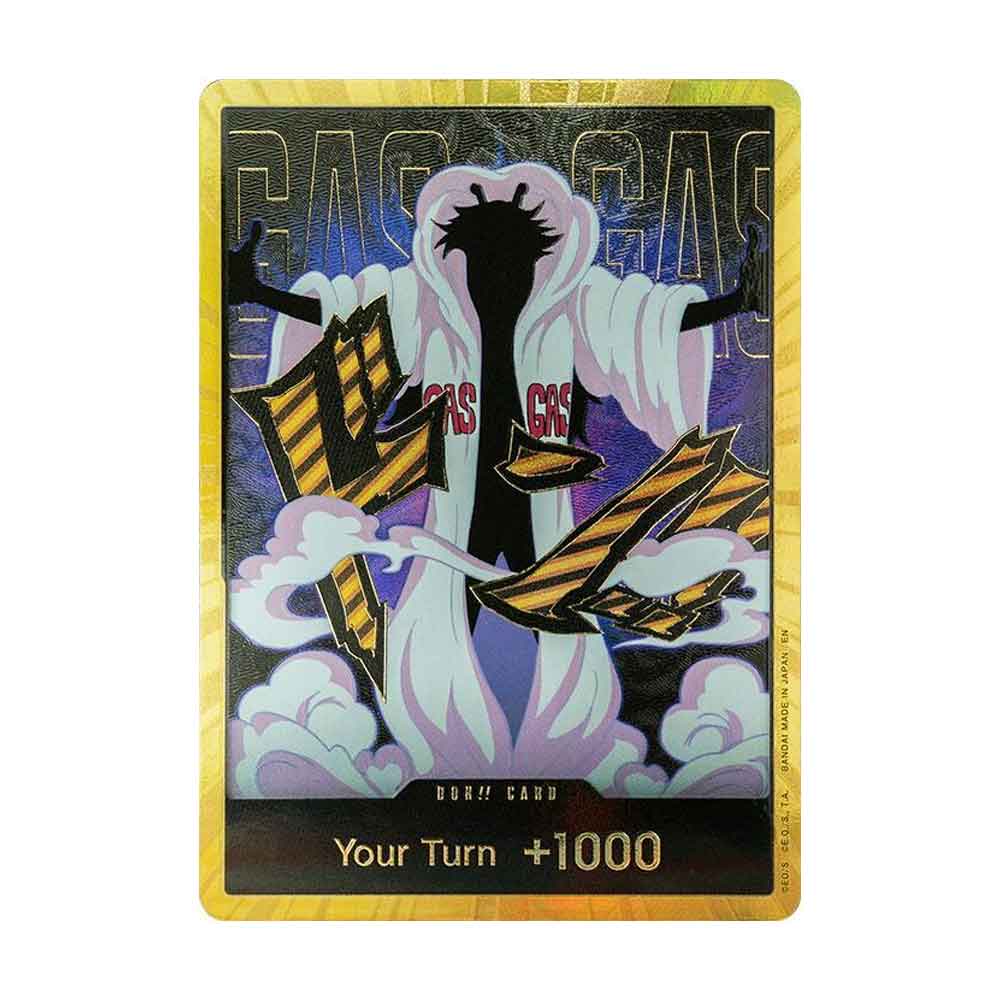 One Piece DON!! Card (Caesar Clown) (Gold)
