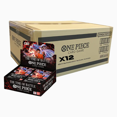One Piece OP-16 The Time of Battle Booster Box Case