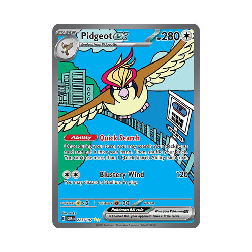 Pidgeot ex - 225/197
