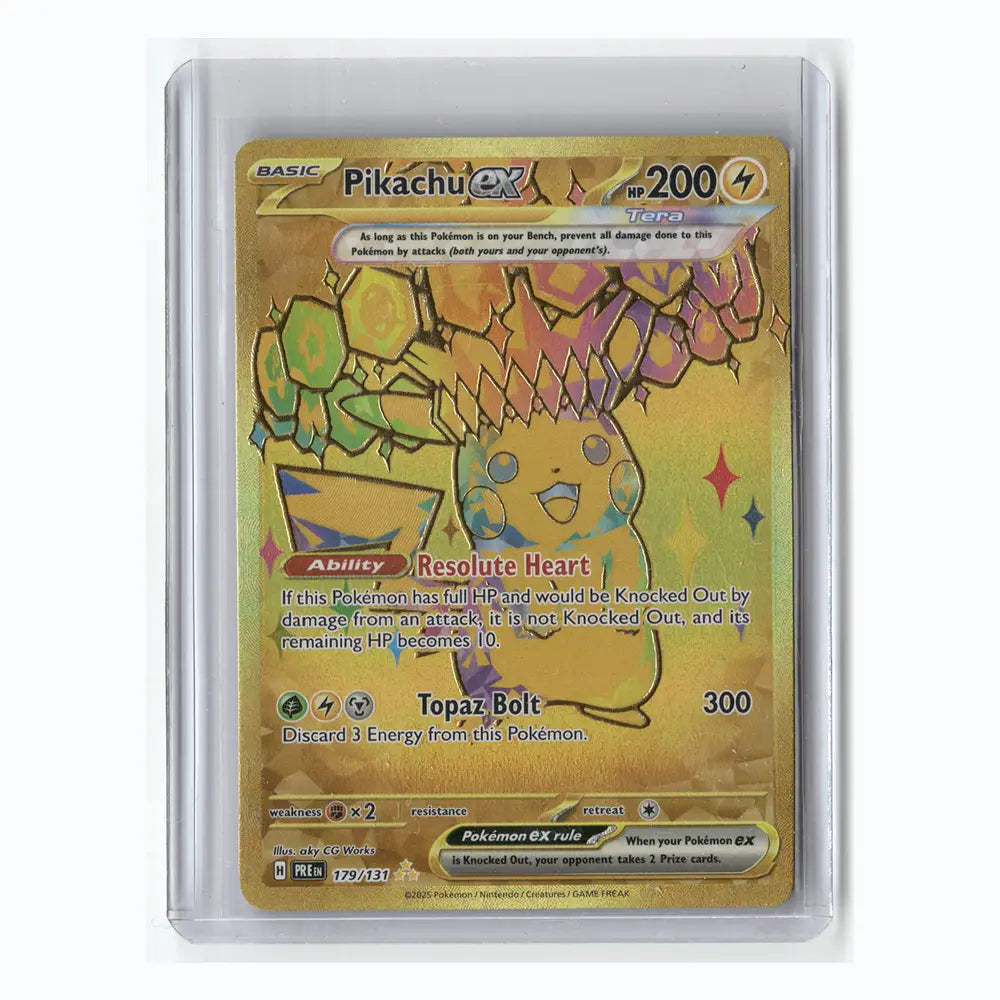 Pikachu ex - 179/131