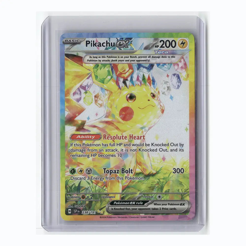 Pikachu ex - 238/191
