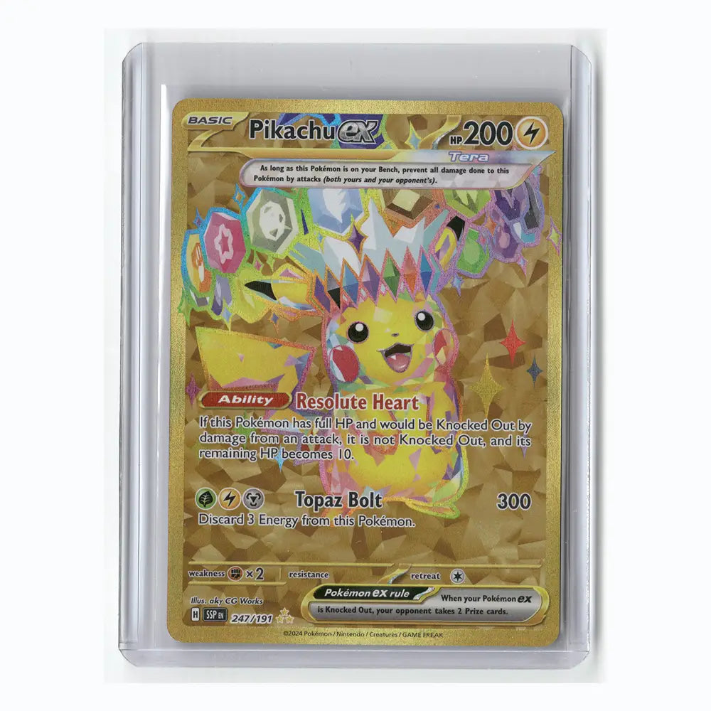 Pikachu ex - 247/191