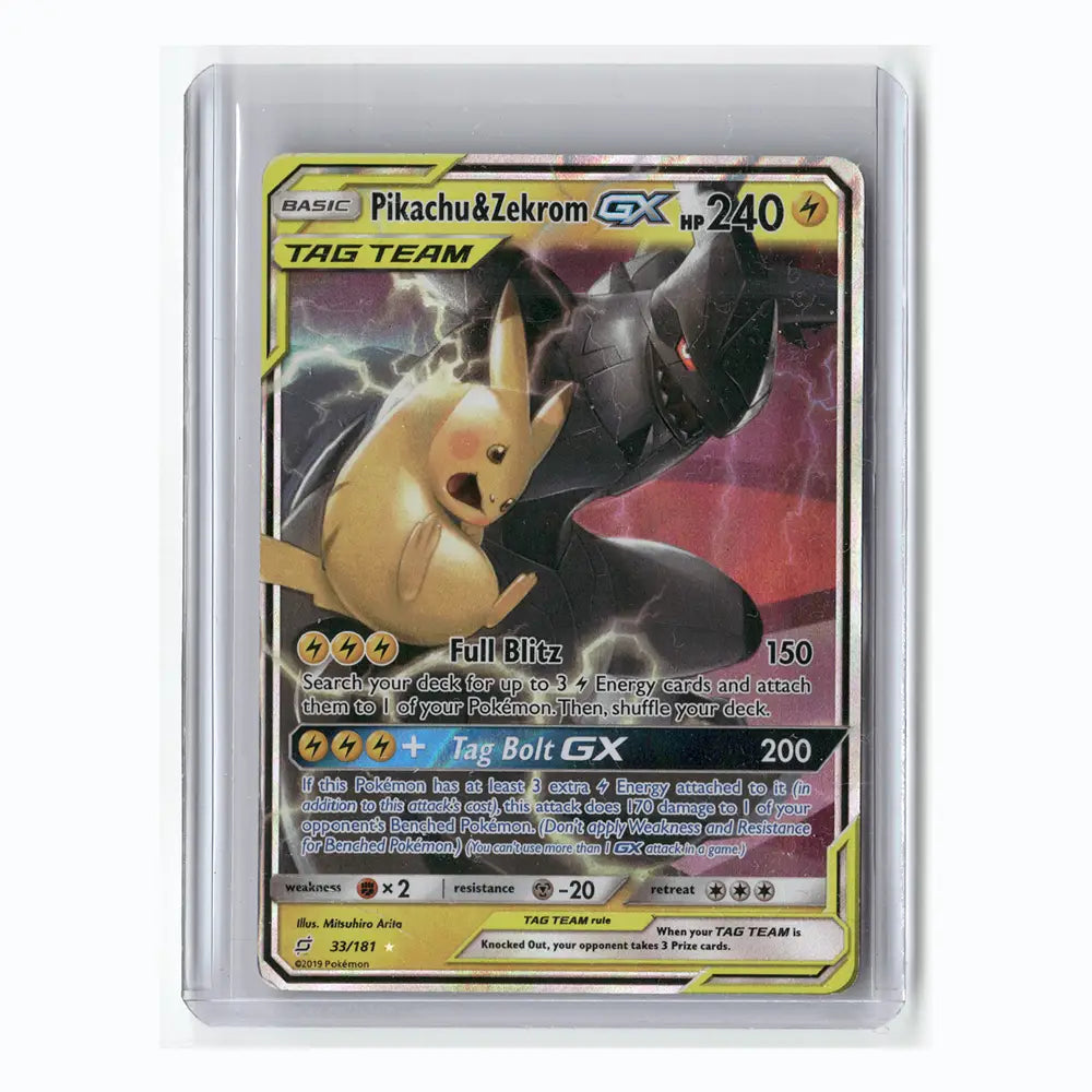 Pikachu & Zekrom GX (LP)