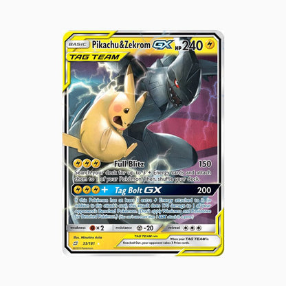 Pikachu & Zekrom GX (LP)
