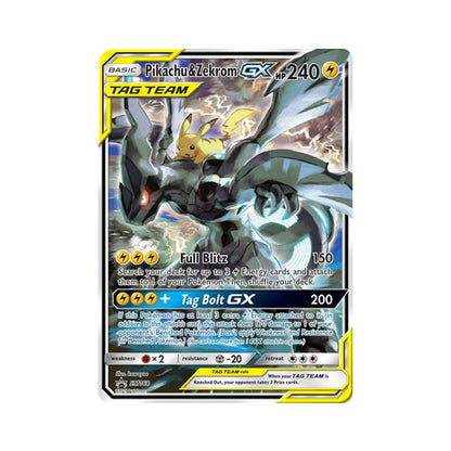 Pikachu & Zekrom GX