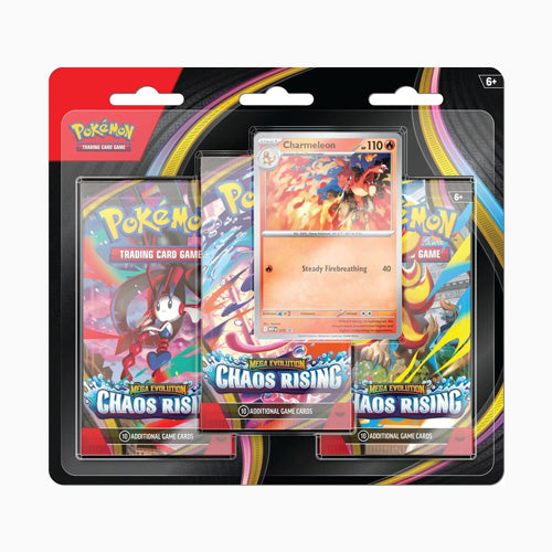 Pokémon Chaos Rising 3 Pack Blister [Charmeleon]