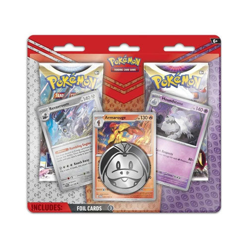 Pokémon Enhanced 2-Pack Blister Pack [Armarouge, Revavroom & Houndstone]