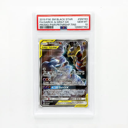 Pokémon Garchomp & Giratina GX Full Art SM193 PSA10