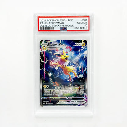 Pokémon Jolteon VMAX Black Star Promo Full Art PSA10