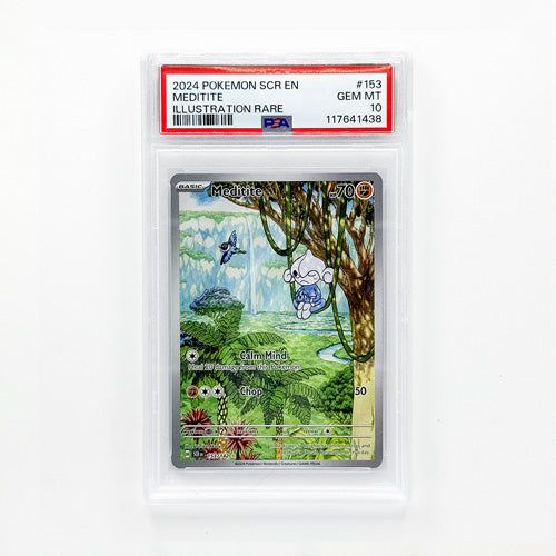 Pokémon Meditite - 153/142 - PSA10