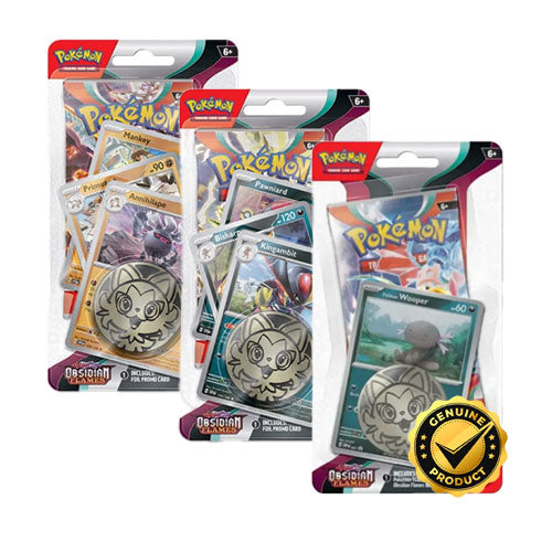 Pokémon Obsidian Flames Single Blister Pack Random