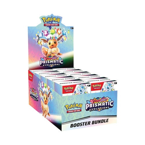 Pokémon Prismatic Evolutions Booster Bundle Display (Sealed)