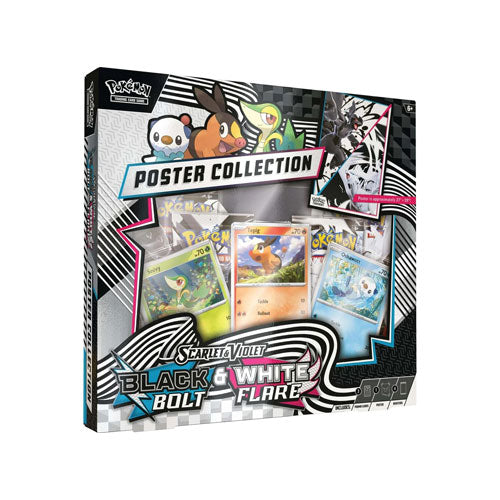 Pokémon Scarlet & Violet - Black Bolt & White Flare Poster Collection