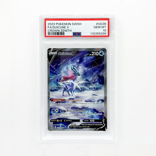 Pokémon Suicune V Galarian Gallery PSA10