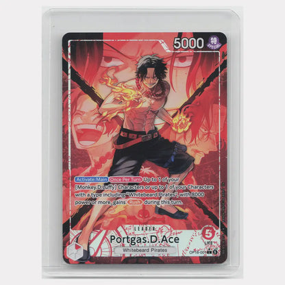 Portgas.D.Ace (001) (Alternate Art) - The Time of Battle (OP16)