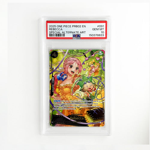 Queen (SP) - Two Legends (OP08) PSA10 – Holoverse Collective TCG