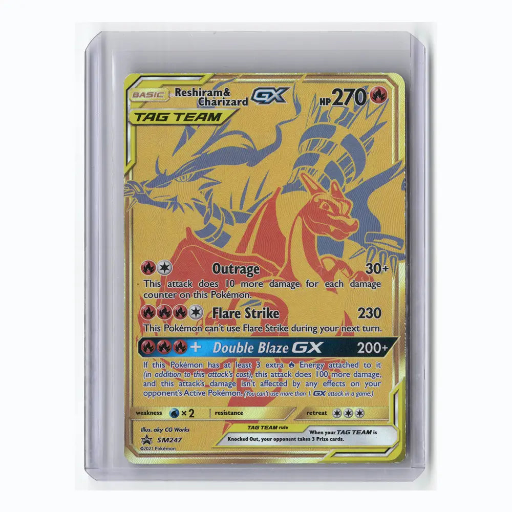Reshiram & Charizard GX - SM247