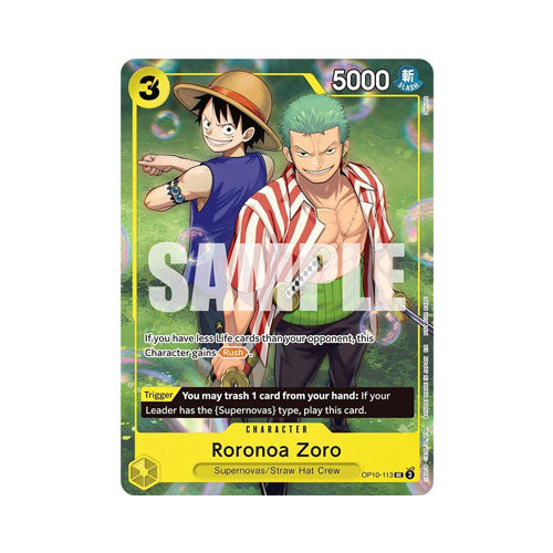Roronoa Zoro (Learn Together Deck Set - Set Sail Event) - Sealed