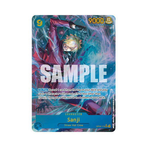Sanji (Alternate Art) - Wings of the Captain (OP06)