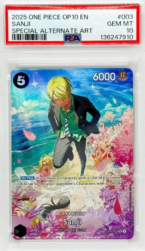 Sanji (SP) - Royal Blood (OP10) PSA10