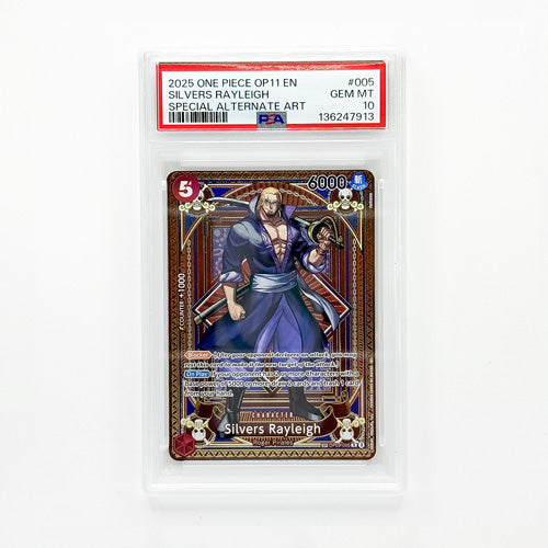 Silvers Rayleigh (SP) - A Fist of Divine Speed (OP11) PSA10