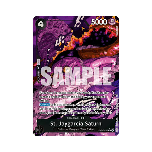 St. Jaygarcia Saturn (Alternate Art)