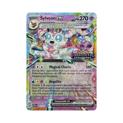 Sylveon ex - 041/131 (Prismatic Evolutions Stamp)