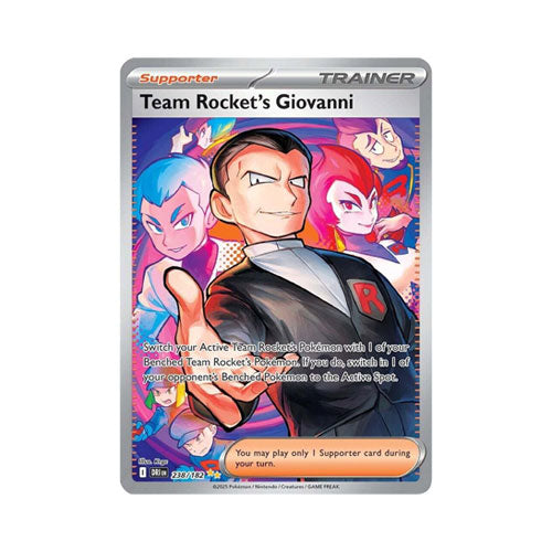 Team Rocket's Giovanni - 238/182