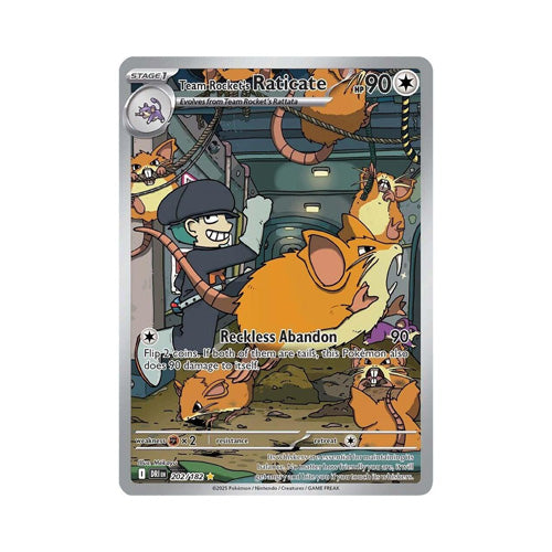 Team Rocket's Raticate - 202/182