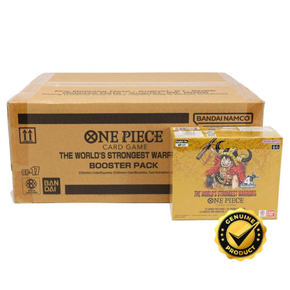 The World's Strongest Warriors (OP17) Booster Box Case