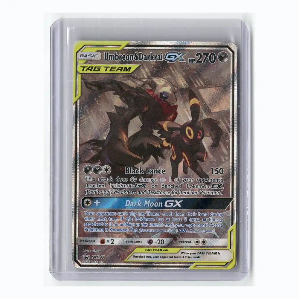 Umbreon & Darkrai GX - SM241 (LP)